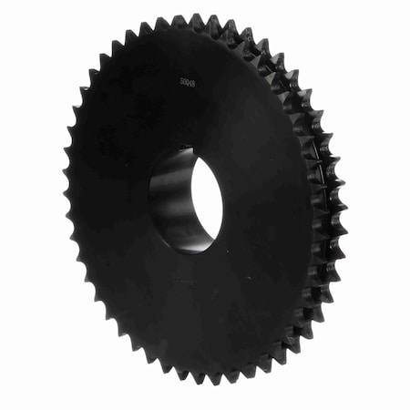 Browning Steel Bushed Bore Roller Chain Sprocket, D50Q48 D50Q48
